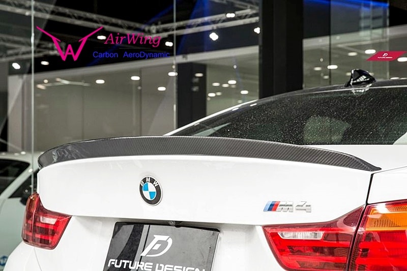 F82 M4 – 3D style Carbon Trunk Spoiler 02